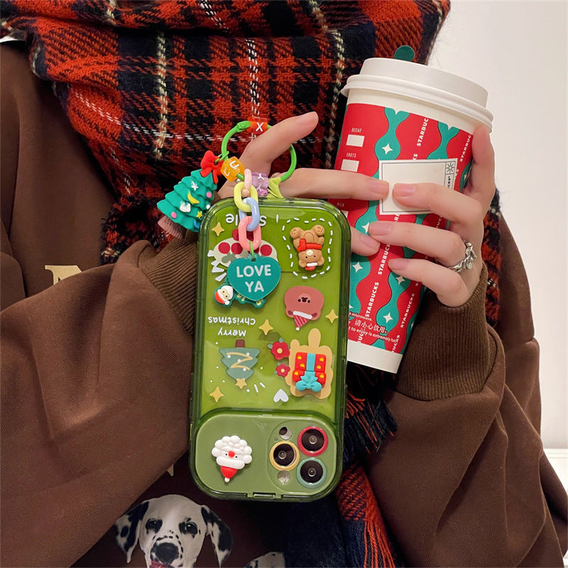 Xmas Santa Claus Cute Silicone Protection Cover