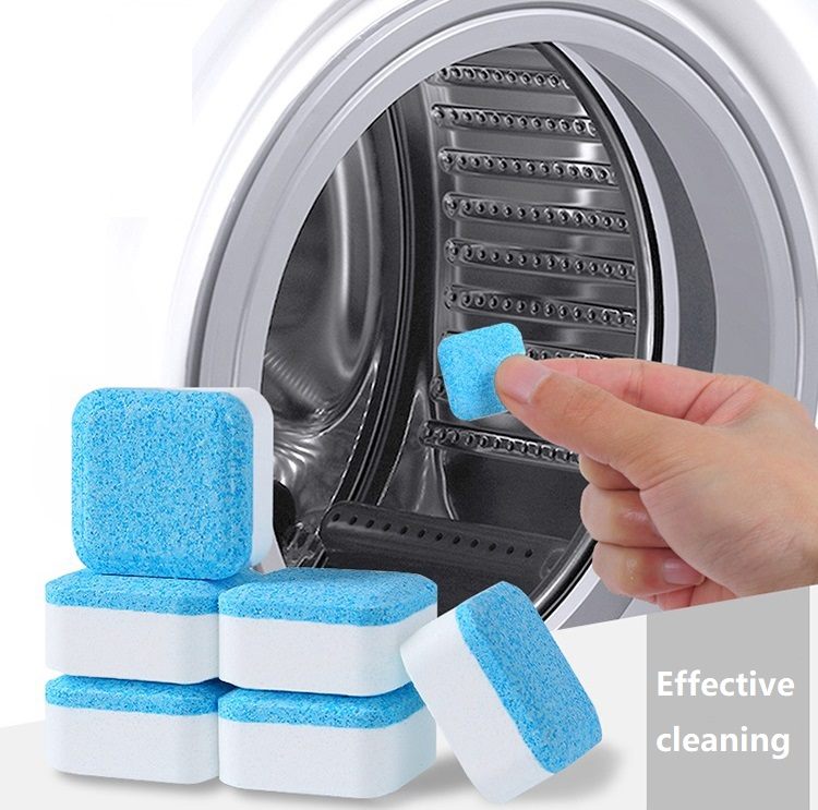 Washing Machine Tank Cleaning Agent Effervescent Tablet Automatic Roller Effervescent Cleaning Tablet