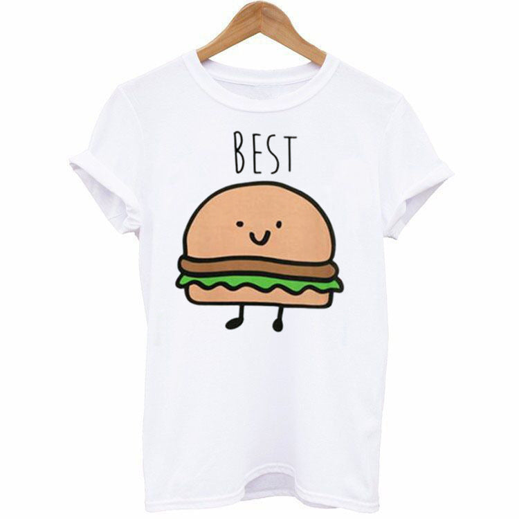Women's Fashion Loose Printed T-shirt