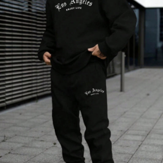 Men's Pullover Hooded Sweater