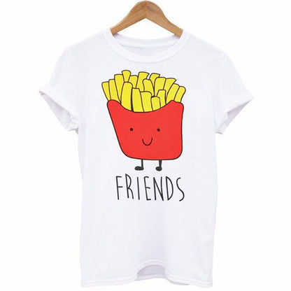 Women's Fashion Loose Printed T-shirt