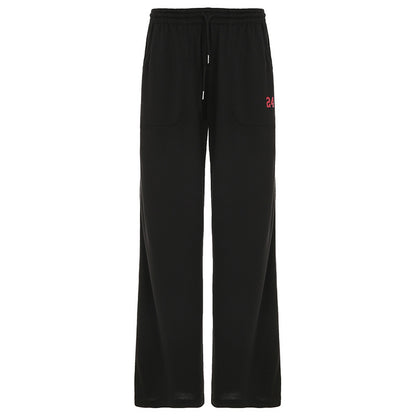 Sweatpants digital kasual Amerika jalanan
