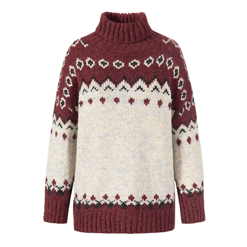 Turtleneck Knitted Sweater