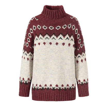 Turtleneck Knitted Sweater