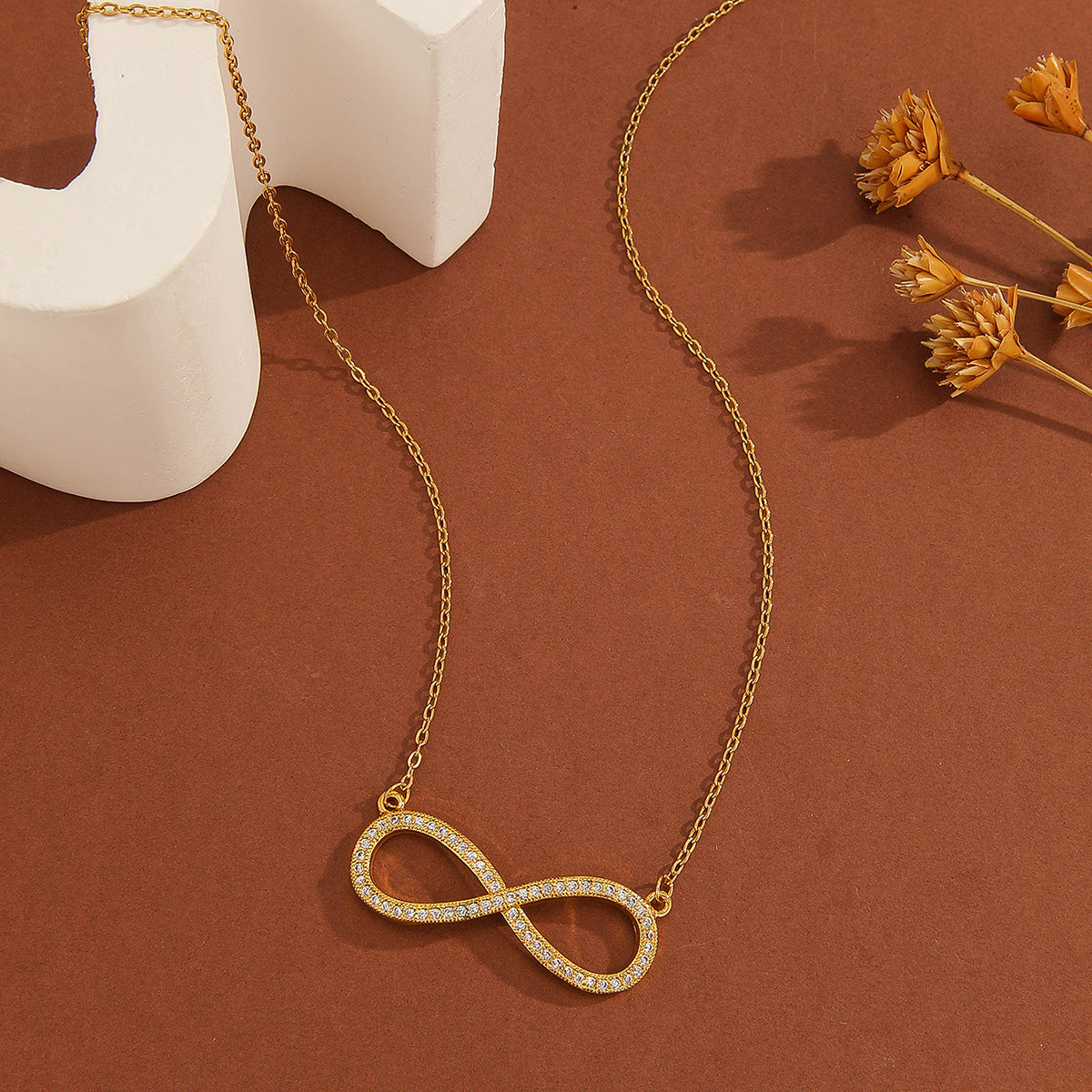 Letter Love Pendant Necklace