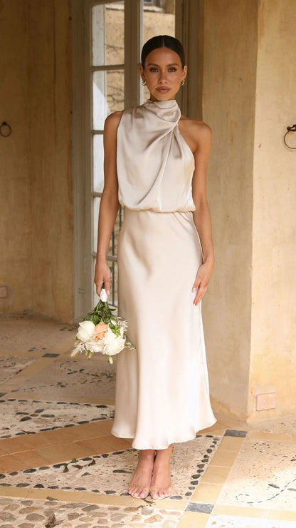 Halter Neck Dress