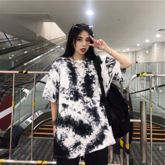 Tie Dye Print T Shirt