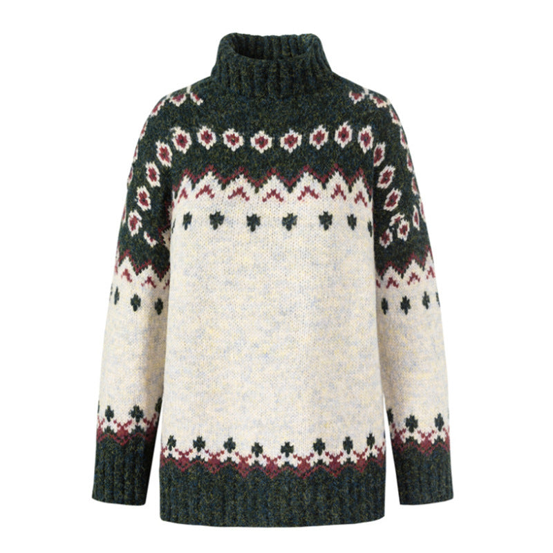 Turtleneck Knitted Sweater