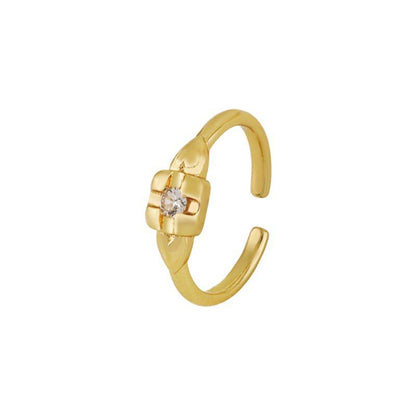 Zircon Simple Ring