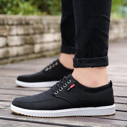 Men's Lace-up Canvas Shoes