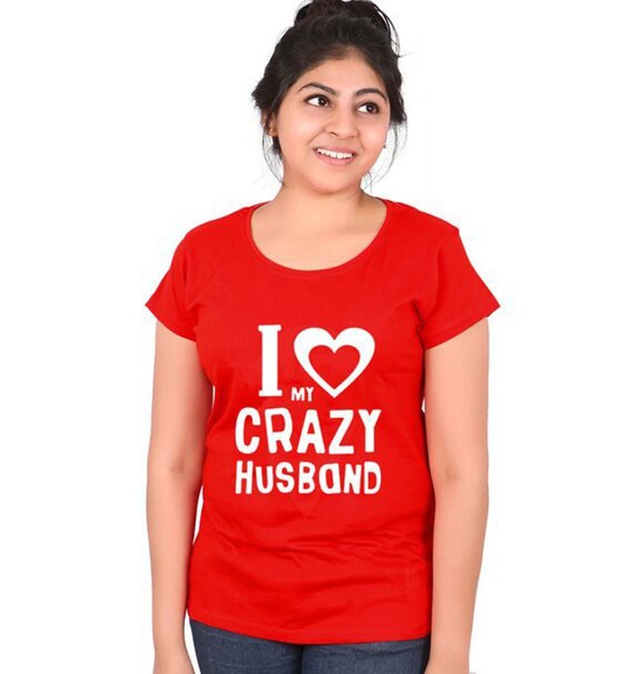 European And American Couples Short-sleeved T-shirts
