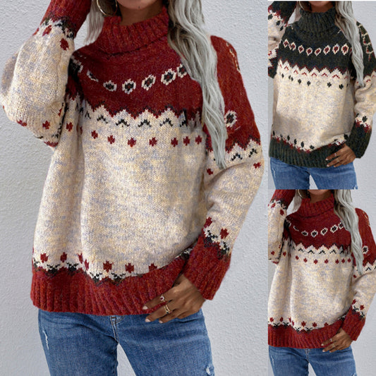 Turtleneck Knitted Sweater