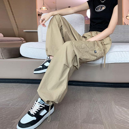 High Waist Slimming Draping Trousers For Women