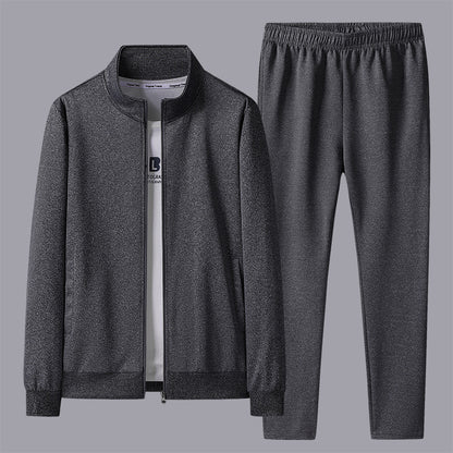 Men's Cardigan Trousers Two-piece Set