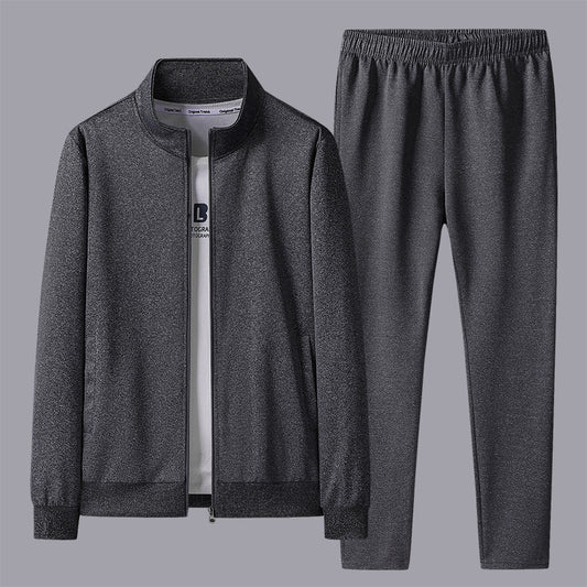 Men's Cardigan Trousers Two-piece Set