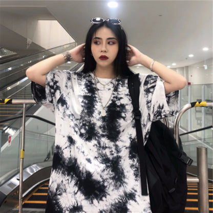 Tie Dye Print T Shirt