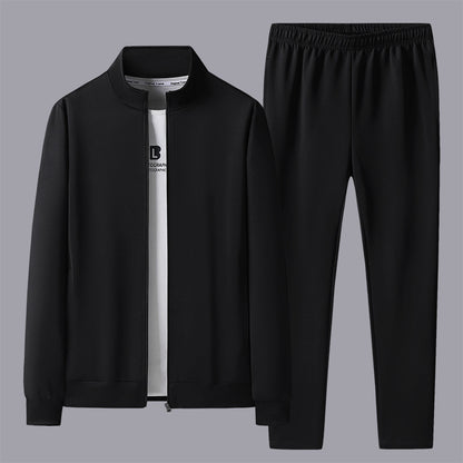 Men's Cardigan Trousers Two-piece Set