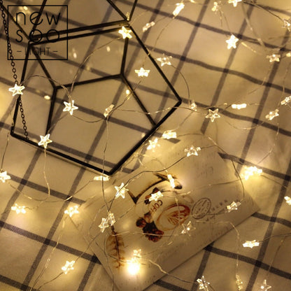 Newsoo copper line star lights