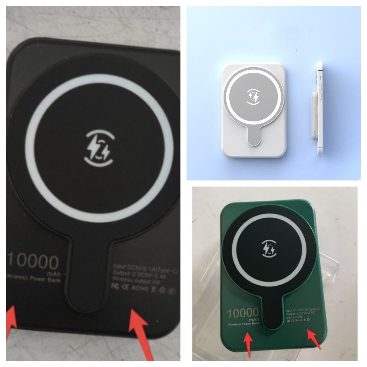Magnetic Wireless Power Bank 5000 MAh Portable