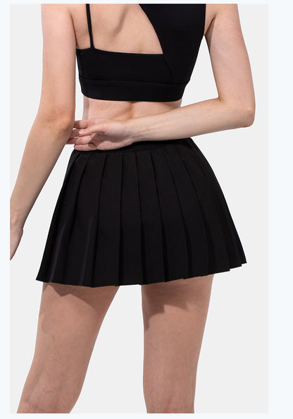 Anti-exposure Feather Tennis Yoga Skirts