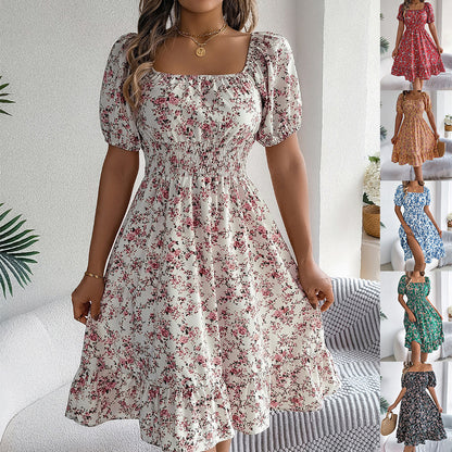 Floral Print Summer Dress