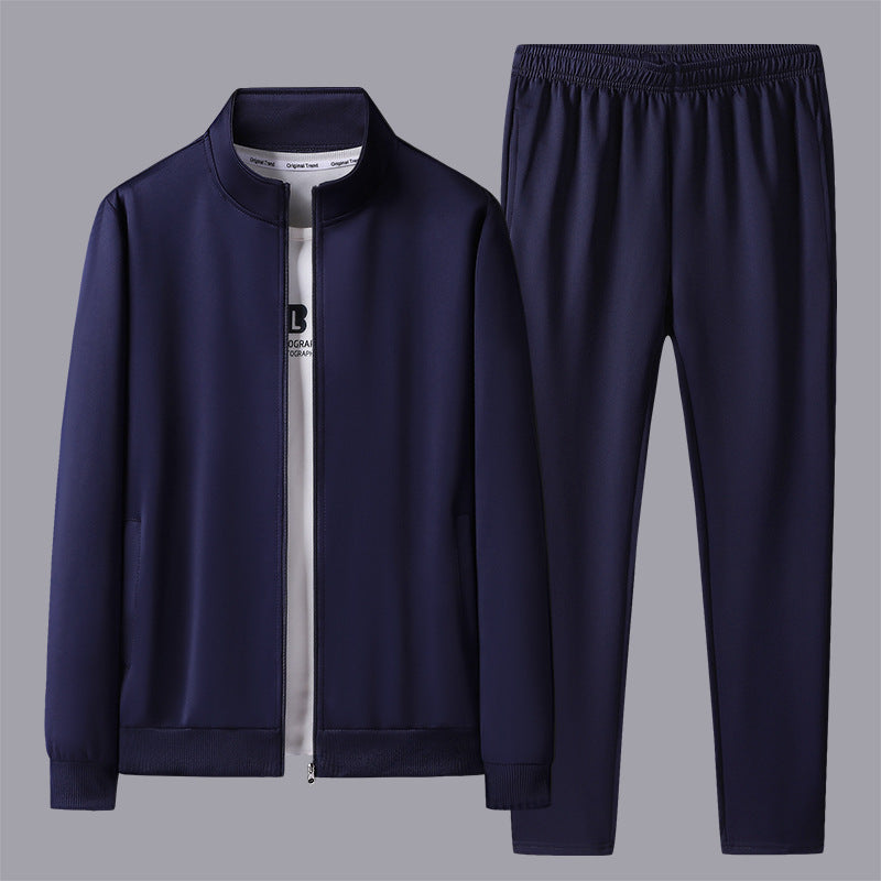 Men's Cardigan Trousers Two-piece Set