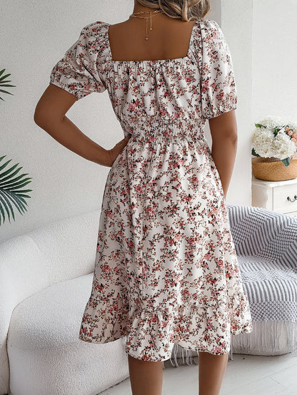 Floral Print Summer Dress