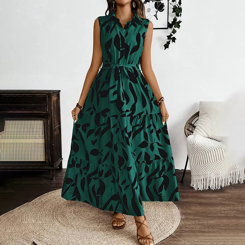 Boho Floral Maxi Dress