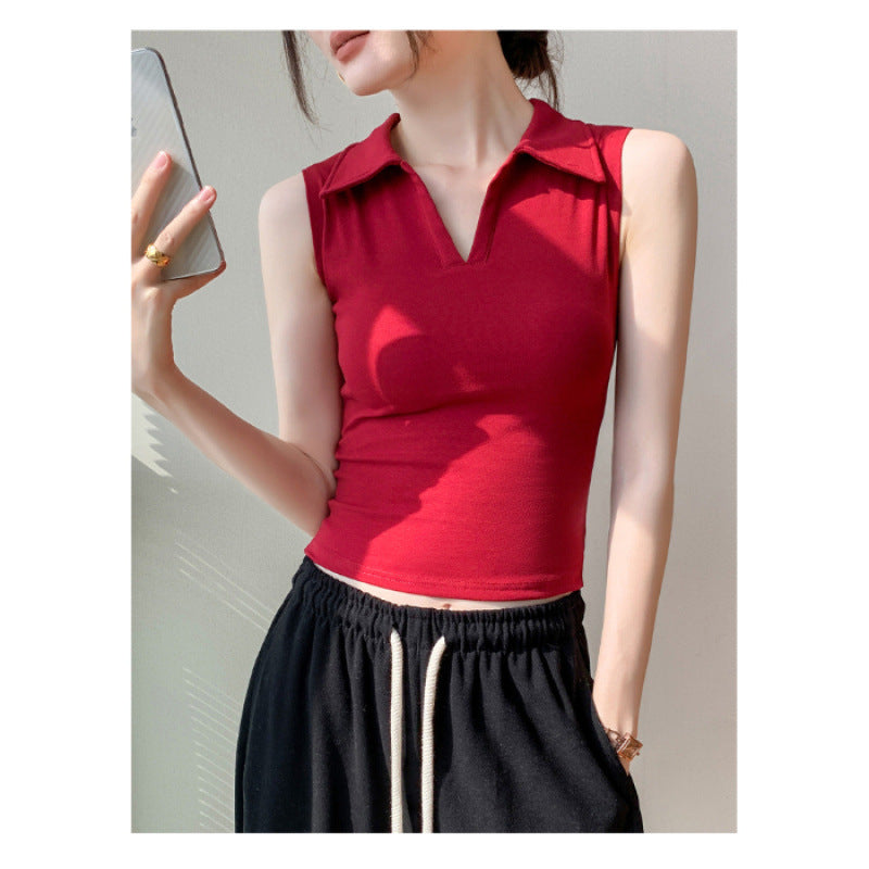Lapel Inner Wear Blouse