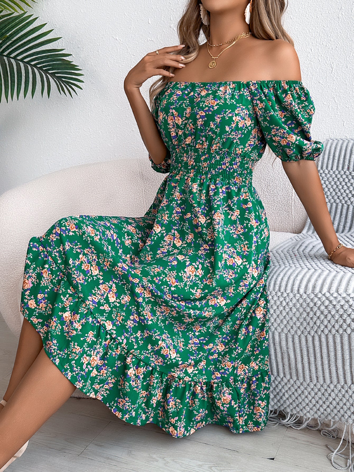 Floral Print Summer Dress