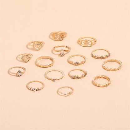 15 Sets Of Geometric Rings