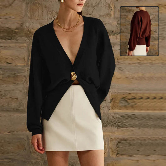 Knitted Cardigan Sweater For Women