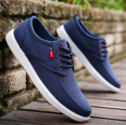 Men's Lace-up Canvas Shoes