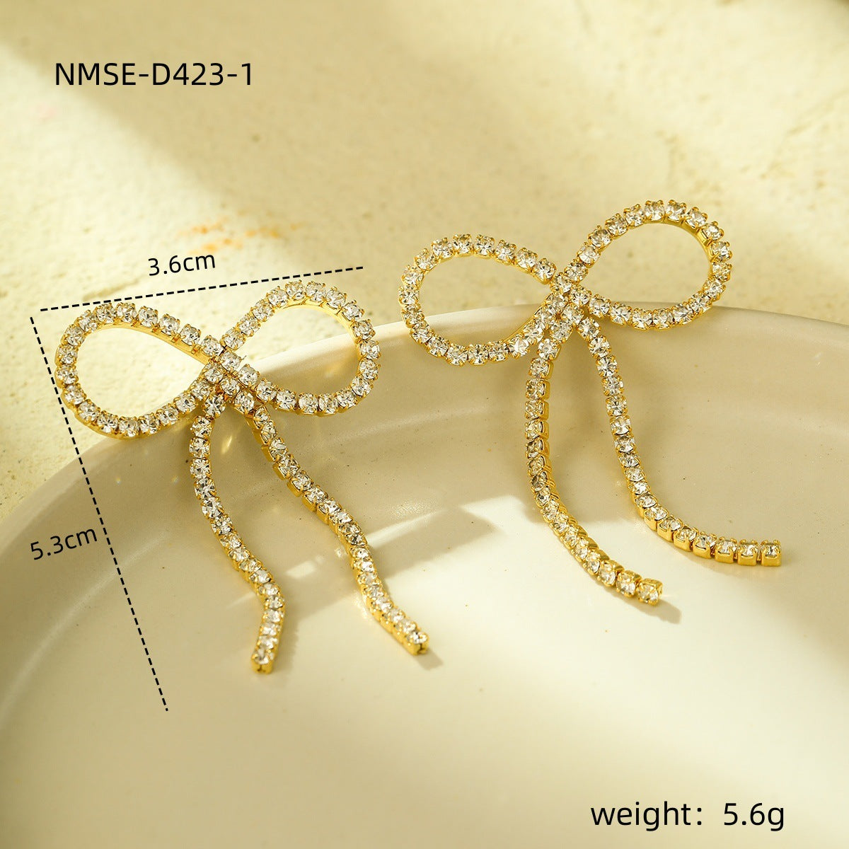 Fashion Bowknot Earrings