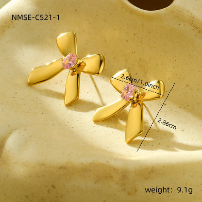 Fashion Bowknot Earrings