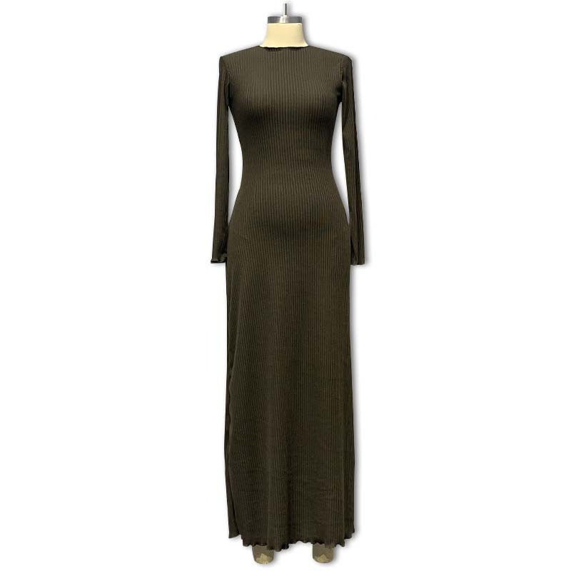 Turtleneck Waist-controlled Slim Fit Slimming Dress