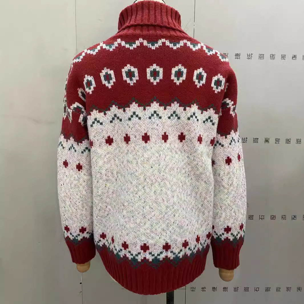 Turtleneck Knitted Sweater