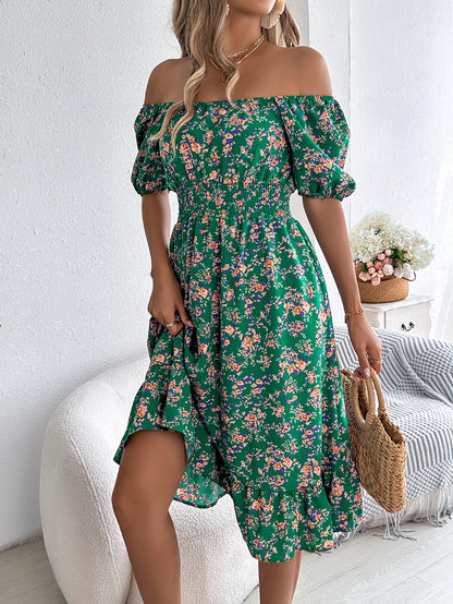 Floral Print Summer Dress