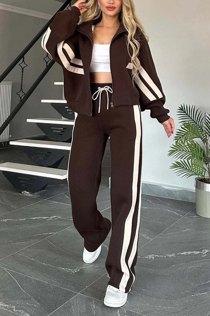 Casual Trousers & Zipper Coat For Women