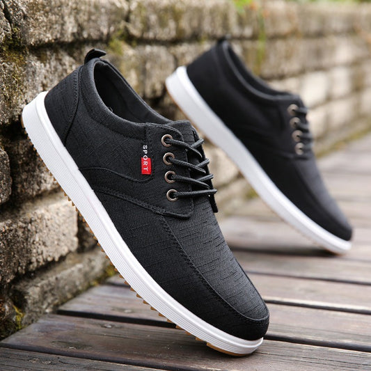 Men's Lace-up Canvas Shoes
