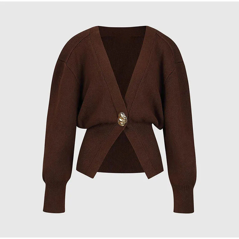 Knitted Cardigan Sweater For Women