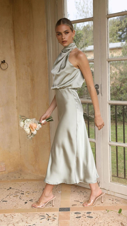 Halter Neck Dress