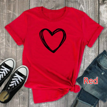 O Neck Loose Tshirt Camisetas Mujer
