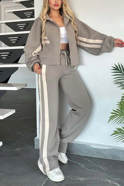 Casual Trousers & Zipper Coat For Women