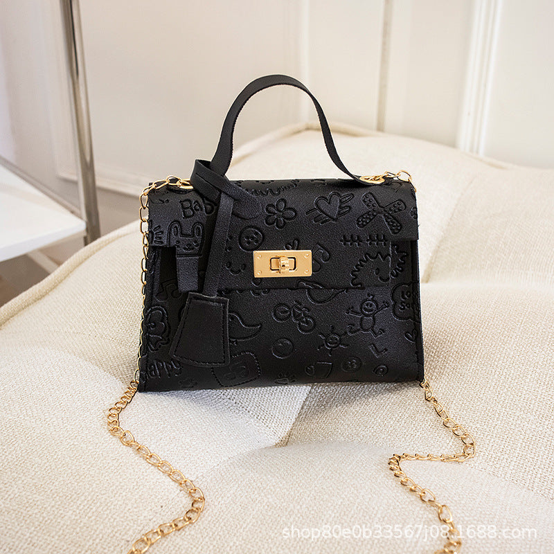 Korean Women&#039;s Shoulder Bag 2021ladies Bags A Generation Of Messenger Small Square Bag Fashion Kelly Bag