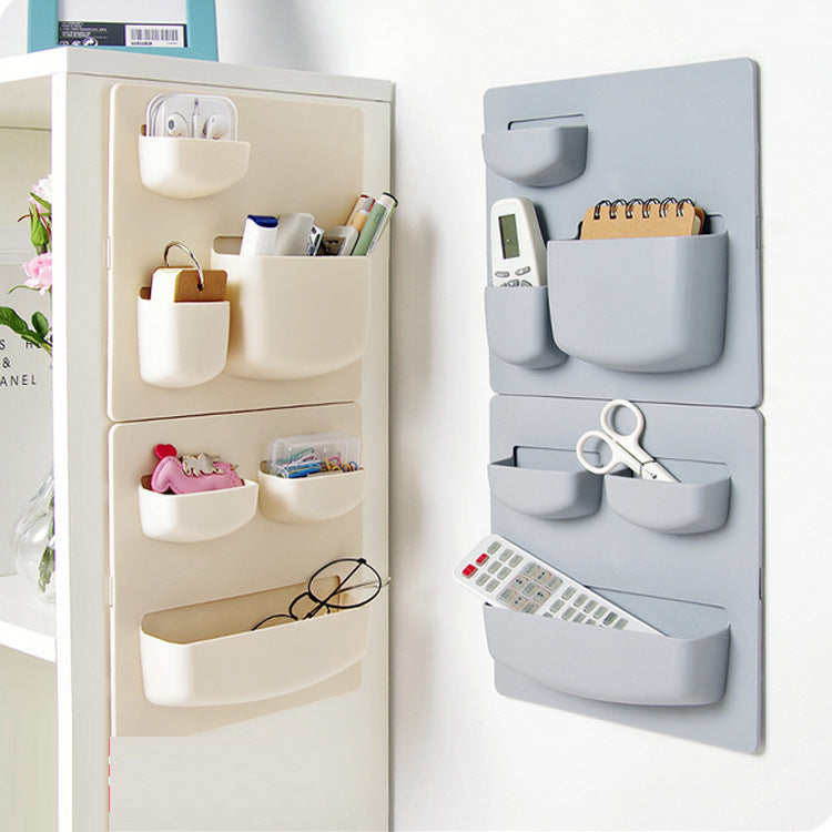 Multi-Function Punch-free Wall Hanging Storage Rack Kitchen Tools