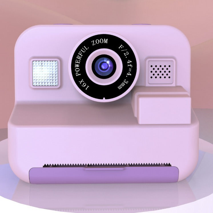 Children&#039;s Exclusive Printing Camera, Multiple Filters, Games, Flash, Long-lasting Front And Back Double Photography