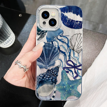 Coral Shell Drop-resistant Phone Case