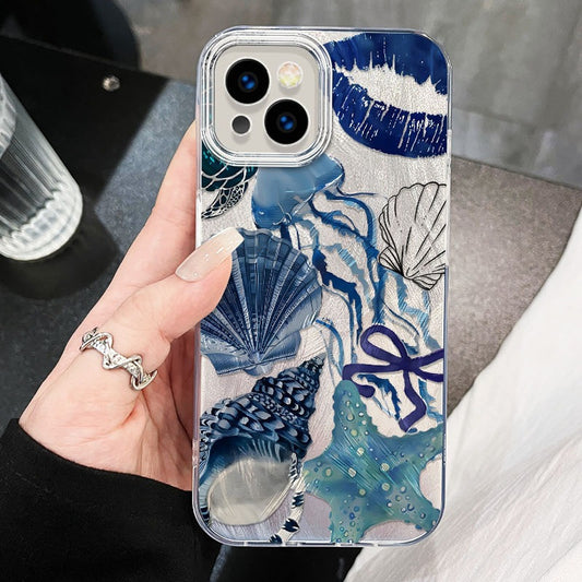 Coral Shell Drop-resistant Phone Case