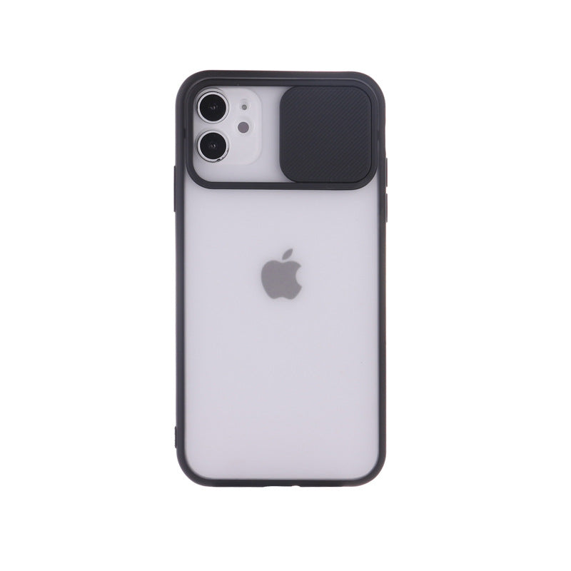 Suitable For Lens Hole Protection IPhone11MAX Two-in-one Anti-fall Sliding Window Mobile Phone Case Apple 12/XS/7P